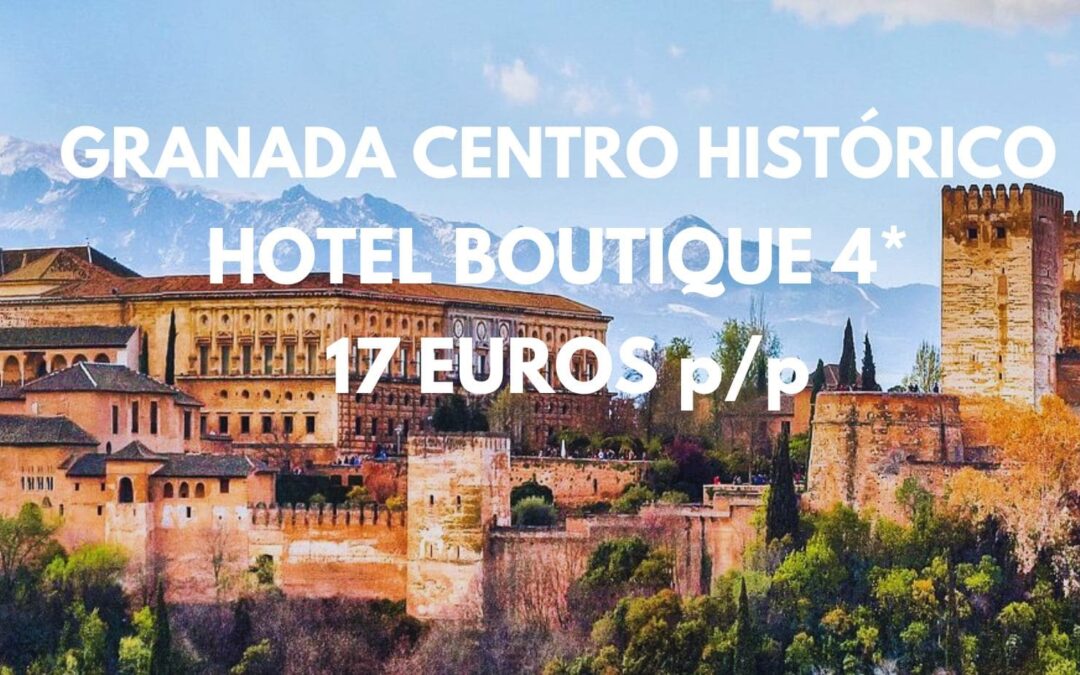 GRANADA GANGA: Hotel Boutique 4* centro histórico por sólo 17 Euros p/p