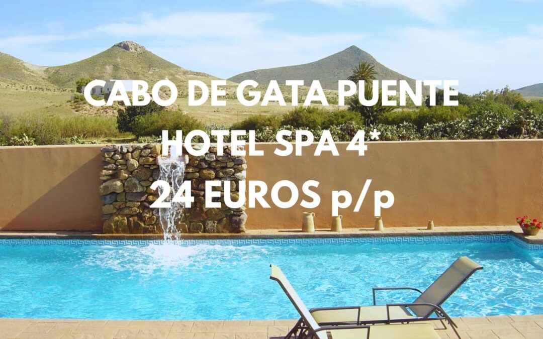 CABO DE GATA puente Noviembre: Hotel Spa 4* por sólo 24 Euros p/p