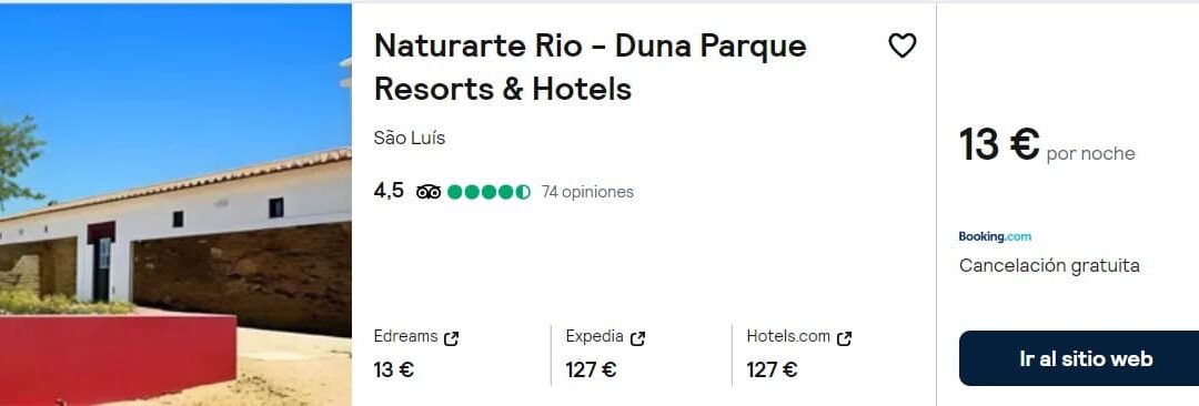 ALGARVE portugués chollazo: Villa en Resort 4* por sólo 6 Euros p/p