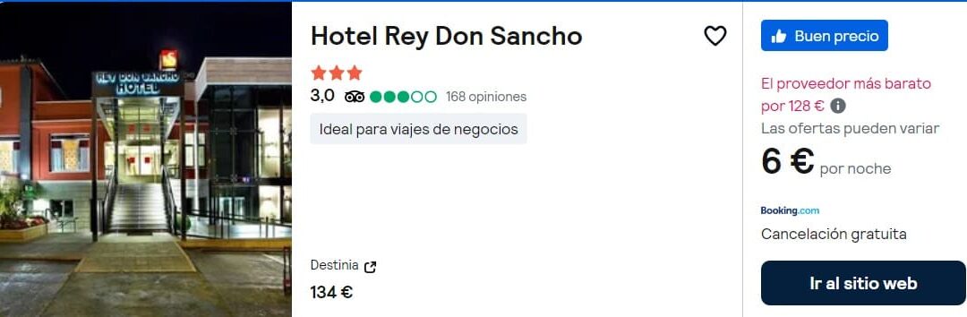 ZAMORA fin de semana: Hotel centro histórico por 3 Euros p/p