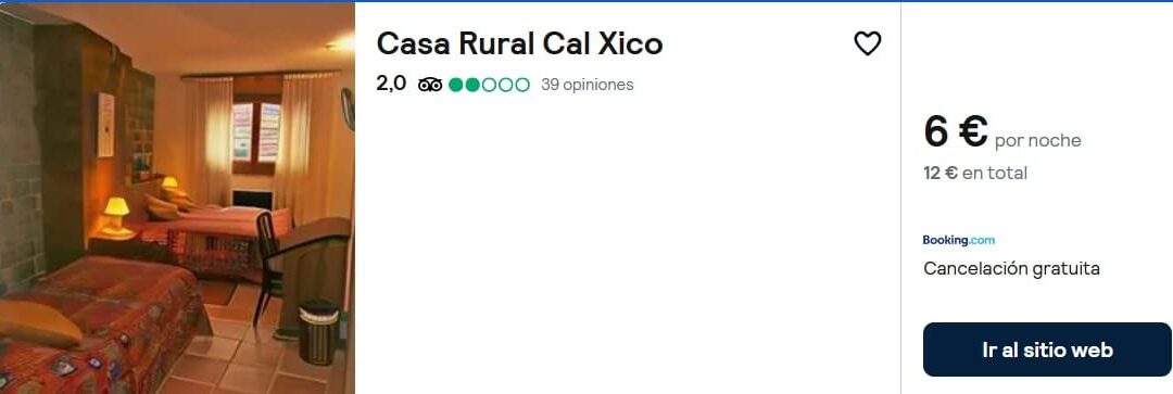 PIRINEO CATALÁN Puente Diciembre: Casa Rural preciosa por sólo 3 Euros p/p
