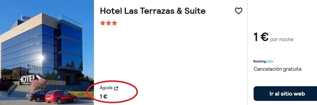 Provincia de GRANADA Tarifa error: Hotel para tres por 1 Euro