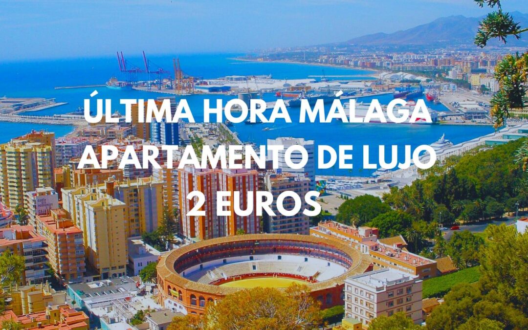 ÚLTIMA HORA!! MÁLAGA Tarifa error: Apartamento de LUJO 115 m2 en el centro por SÓLO 2 Euros