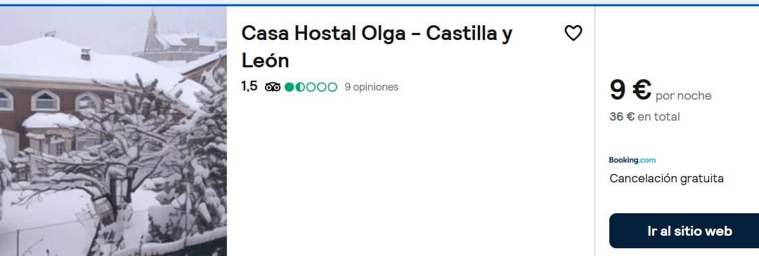 LEÓN CHOLLAZO: Hotel rural para cuatro por SÓLO 2 Euros p/p