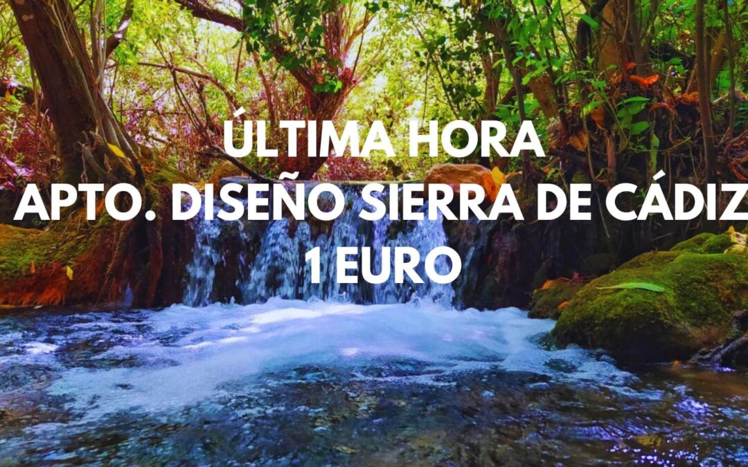 ÚLTIMA HORA SIERRA DE CÁDIZ: Apartamento hasta siete personas por SÓLO 1 Euro