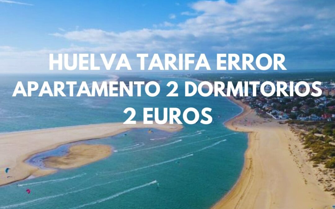 HUELVA Tarifa error: Apartamento de LUJO 75M2 en el centro por 2 Euros