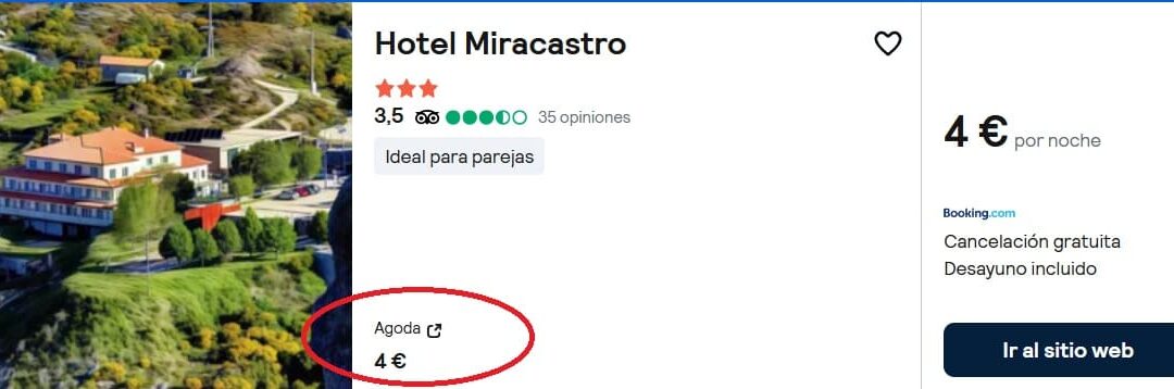 PORTUGAL Puente Mayo: Hotel con desayuno por sólo 2 Euros p/p