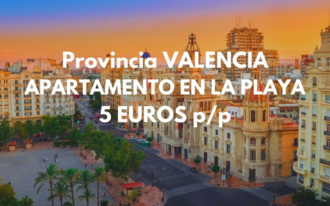 Provincia de VALENCIA: Apartamento junto playa inicio Primavera sólo 5 Euros p/p