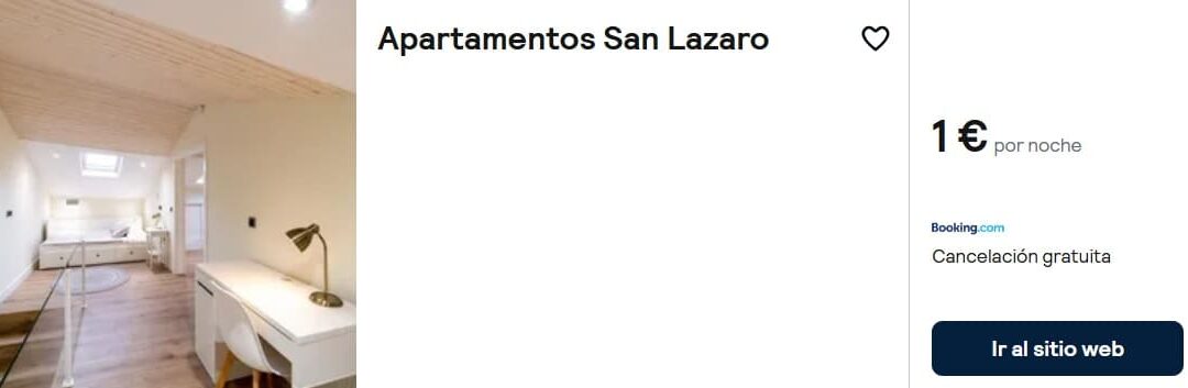 Tarifa Error Santiago de Compostela: Apartamento DÚPLEX en el centro SÓLO 1 Euro