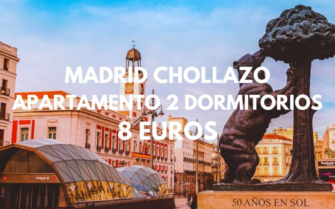 MADRID CHOLLO: Apartamento 2 dormitorios por sólo 8 Euros