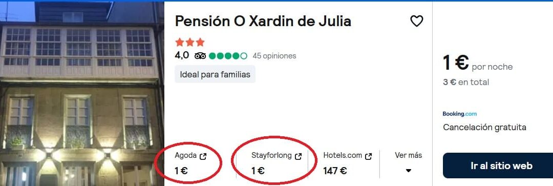 Pazo de diseño en GALICIA MAYO para dos por SÓLO 1 Euro