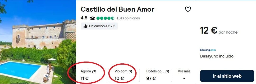 ÚLTIMA HORA CASTILLO HOTEL 4* del Buen Amor en provincia de Salamanca con desayuno SÓLO 5 Euros p/p