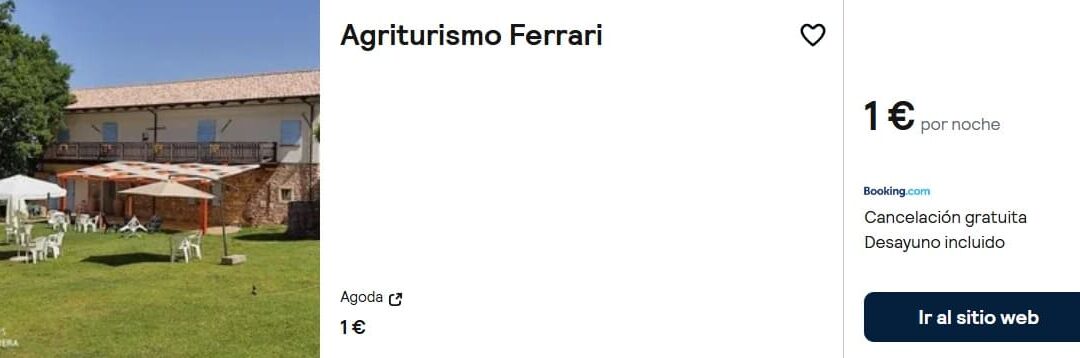 CALABRIA en Italia Fin de semana: Hotel en Cosenza con desayuno sólo 1 Euro