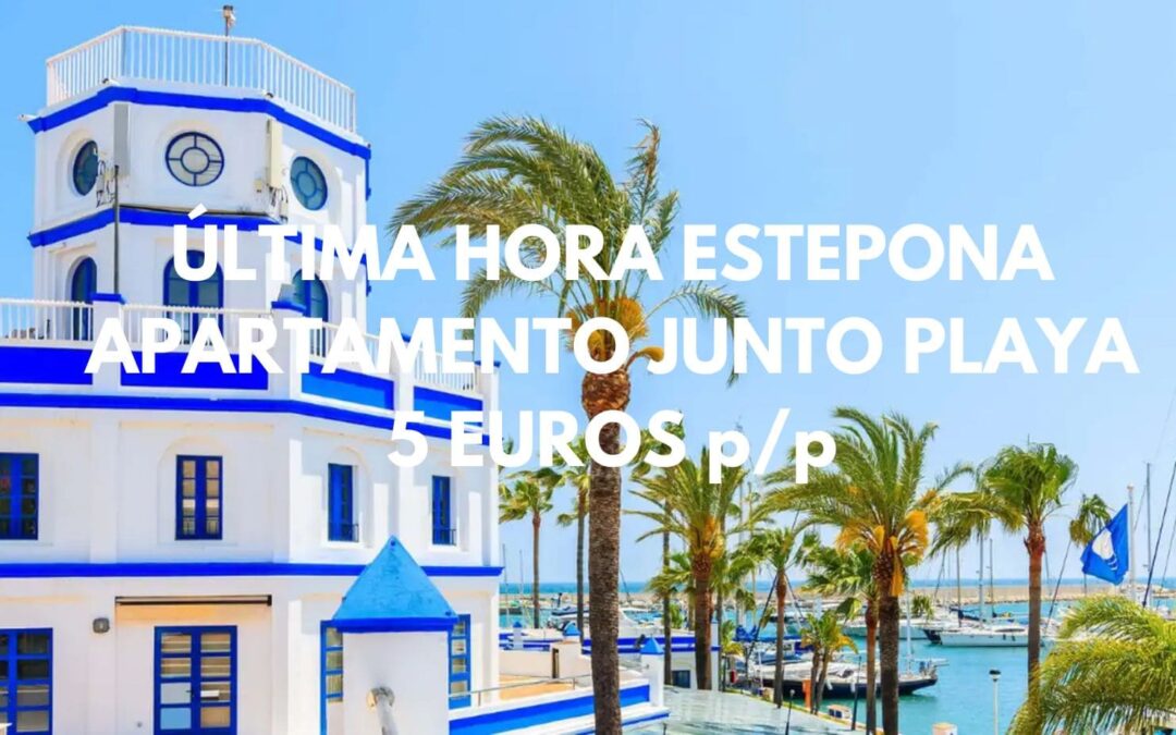 ÚLTIMA HORA ESTEPONA: Estudio cerca de la playa por sólo 5 Euros p/p