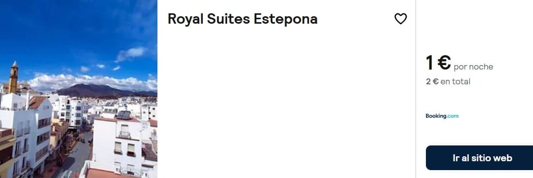 ULTIMÍSIMA HORA COSTA DEL SOL: Suite hasta cuatro pax junto playa SÓLO 1 Euro