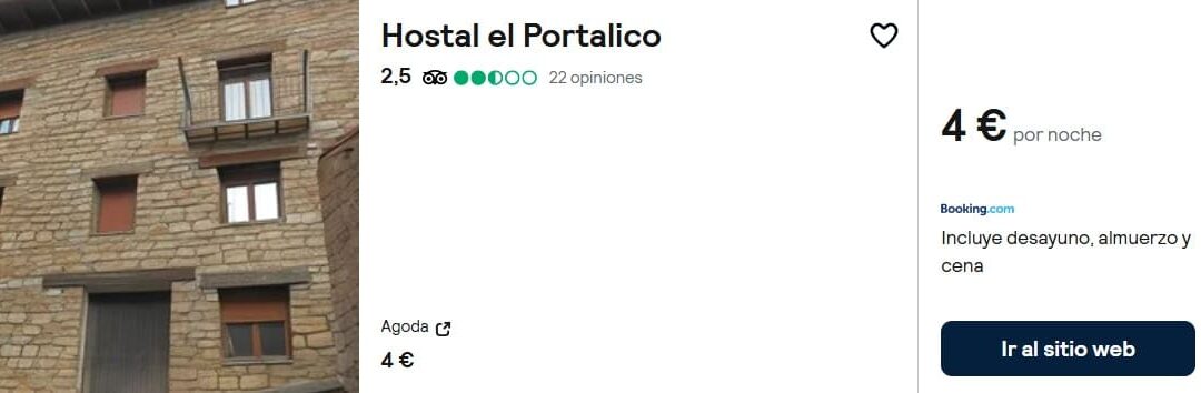 ÚLTIMA HORA TERUEL: Hotel con PENSIÓN COMPLETA hasta tres pax SÓLO 4 Euros
