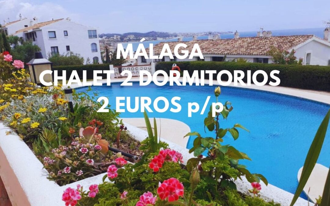 ÚLTIMA HORA MÁLAGA: Habitación Deluxe en Villa con piscina por SÓLO 9 Euros p/p