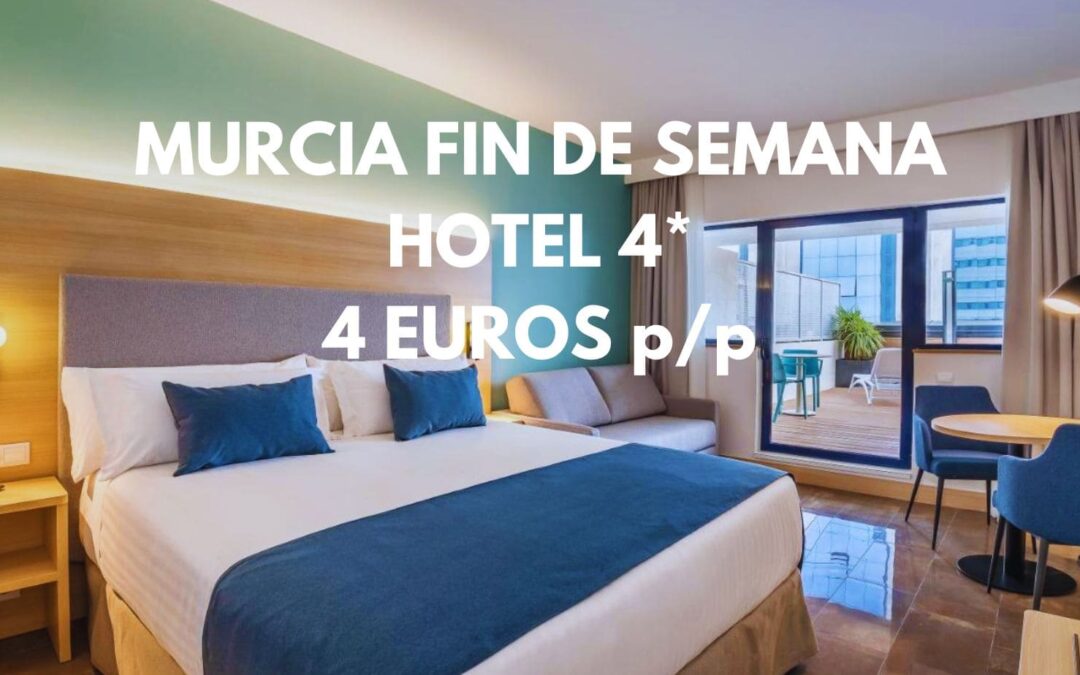 MURCIA Fin de semana: Hotel 4* por SÓLO 4 Euros p/p