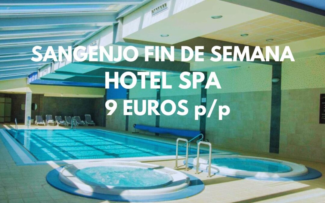 SANGENJO en Galicia Primavera: Hotel Spa frente playa por sólo 9 Euros p/p