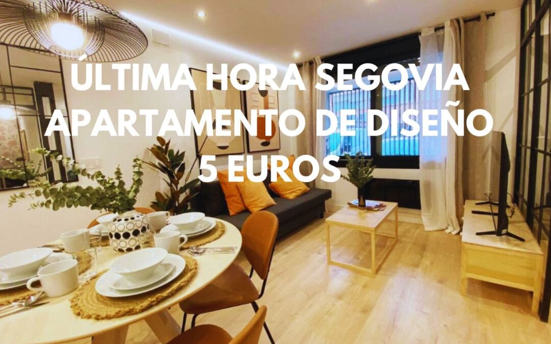 ÚLTIMA HORA SEGOVIA: Apartamento hasta cuatro pax SÓLO 5 Euros