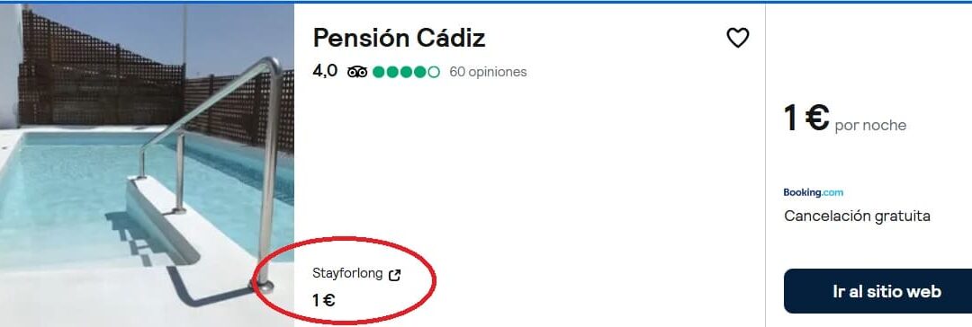CÁDIZ Centro histórico: Hotel para tres por sólo 1 Euro