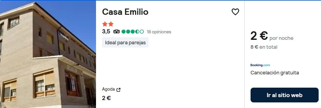 VALENCIA provincia SEMANA SANTA y fin de semana: Hotel para dos por sólo 2 Euros