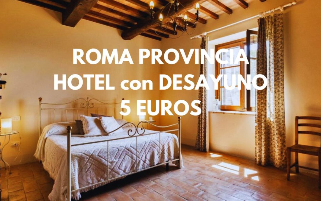 ITALIA PROVINCIA ROMA: Hotel con encanto en Farnese con desayuno para dos por sólo 5 Euros