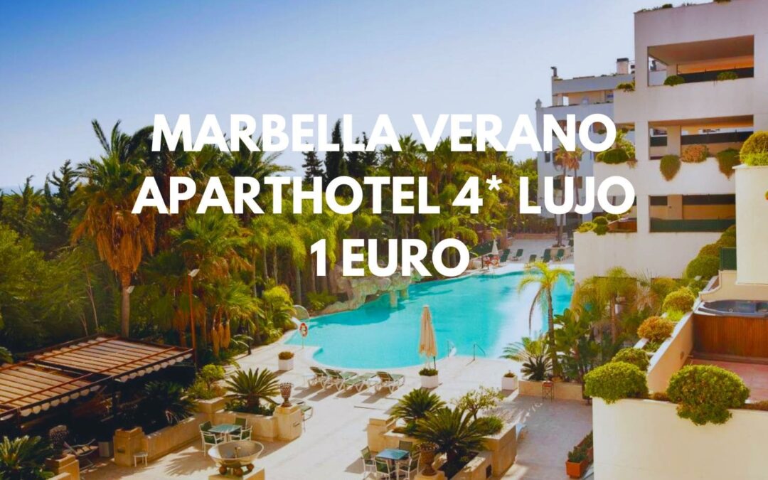 MARBELLA VERANO: Apartahotel Boutique 4* GUADALPÍN junto playa por sólo 1 Euro