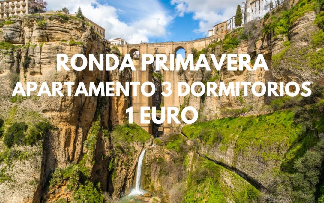 RONDA (MÁLAGA): Apartamento centro histórico hasta cuatro pax sólo 1 Euro