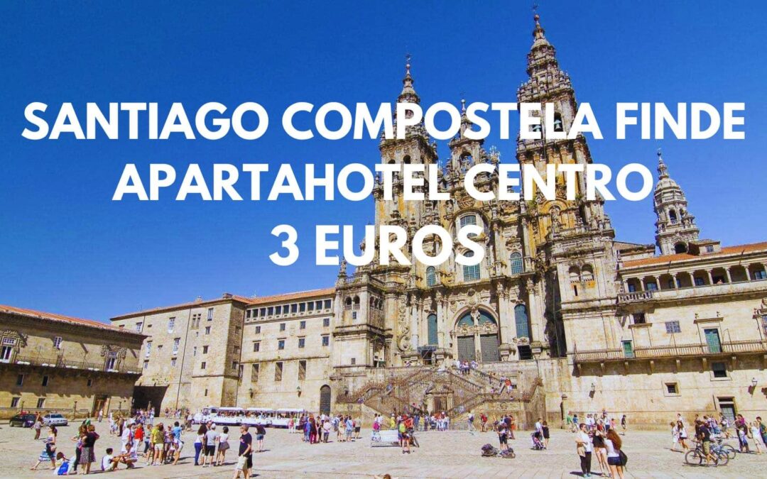 SANTIAGO DE COMPOSTELA FIN DE SEMANA: Apartamento Superior junto Catedral hasta cuatro pax por sólo 3 Euros