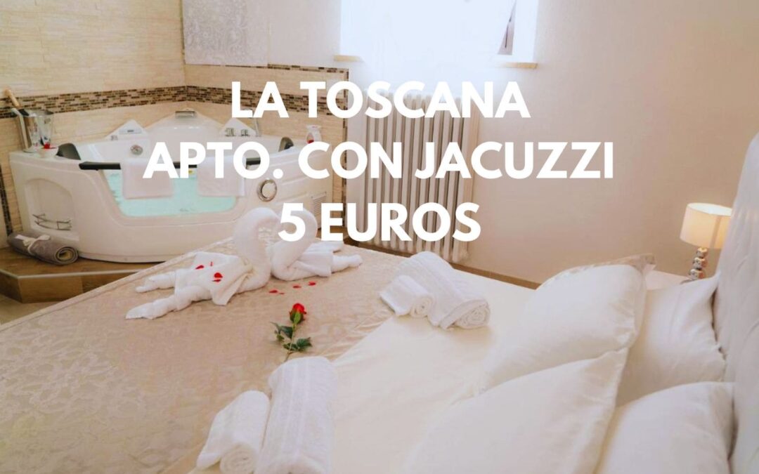 LA TOSCANA en Primavera: Apartamento con jacuzzi en SIENA para dos por sólo 5 Euros