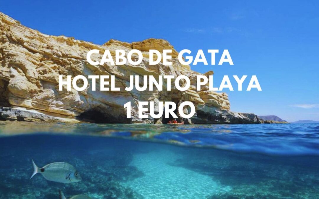 CABO DE GATA en ALMERÍA Festivo San José: Hotel junto playa por sólo 1 Euro