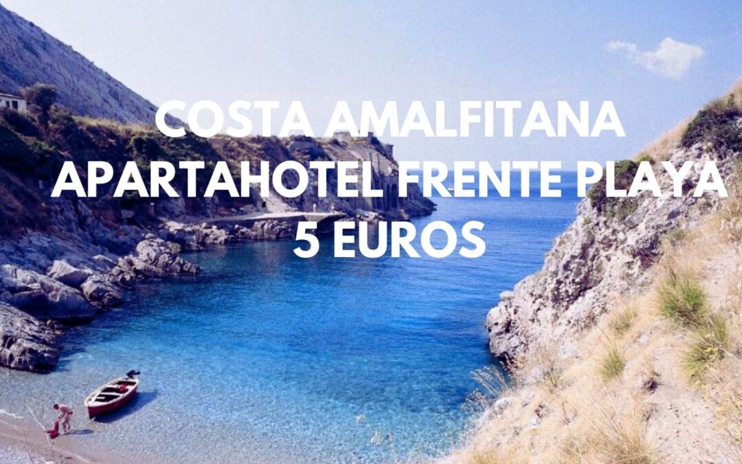 COSTA AMALFITANA Puente Mayo: Apartahotel con playa privada para dos por sólo 5 Euros