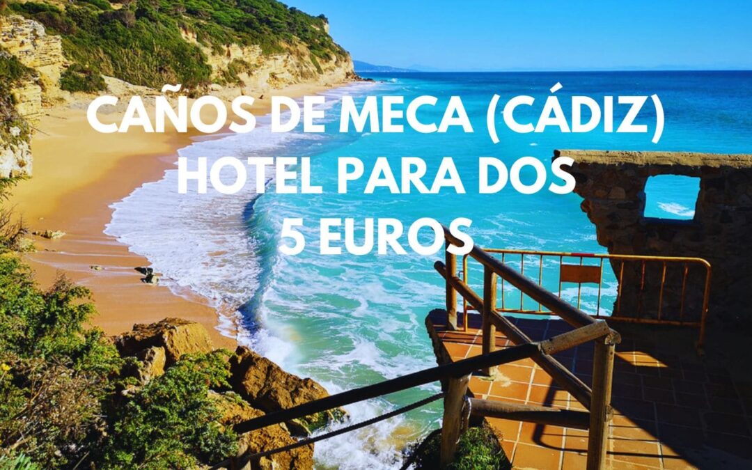 COSTA DE CÁDIZ Mayo: Hotel en Caños de Meca para dos SÓLO 5 Euros p/p
