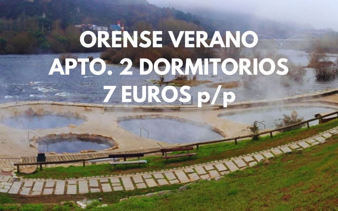 GALICIA ÚLTIMA HORA: Apartamento dos dormitorios en ORENSE hasta cuatro pax sólo 7 Euros p/p