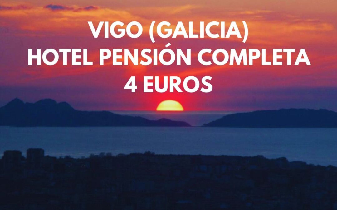 VIGO CHOLLAZO: Hotel hasta tres pax TODO INCLUIDO por sólo 4 Euros