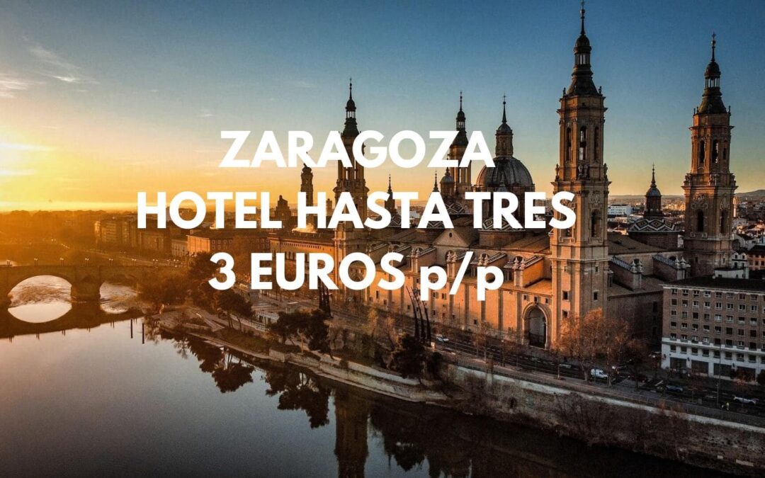 ZARAGOZA Comarca de Valdejalón: Hotel hasta tres pax por sólo 3 Euros p/p