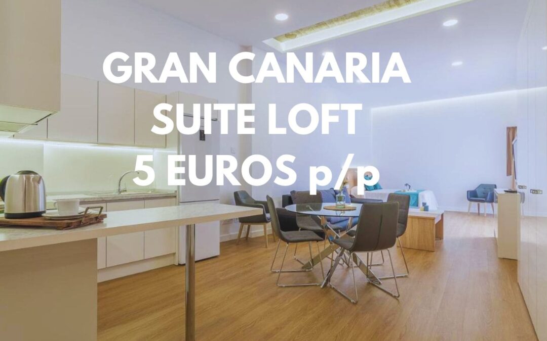 LAS PALMAS DE GRAN CANARIA: Suite Loft por sólo 5 Euros p/p