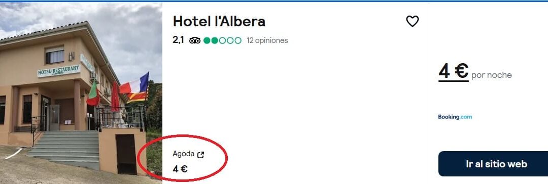 COSTA BRAVA: Hotel en La Jonquera por sólo 2 Euros p/p