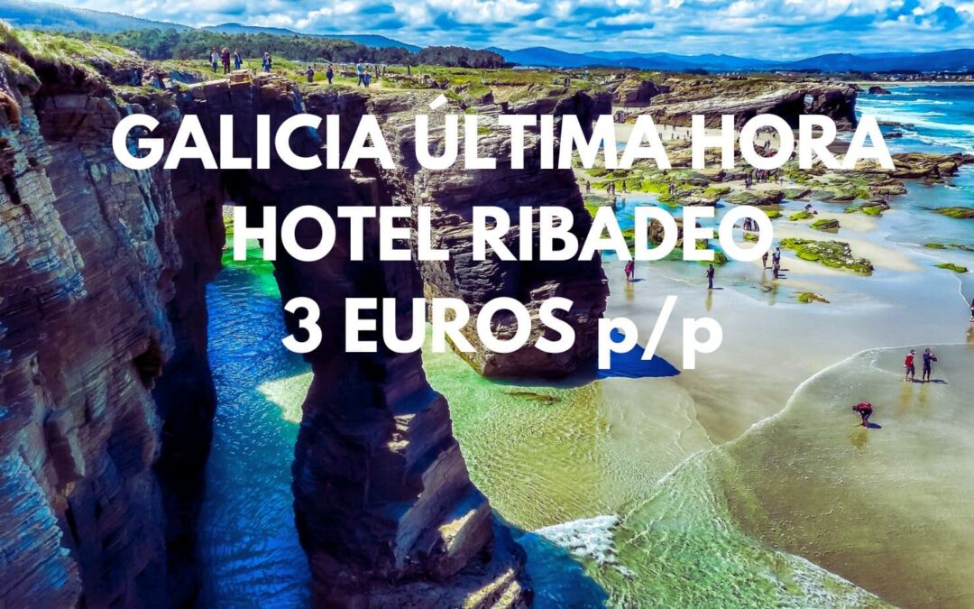 GALICIA ÚLTIMA HORA: Bungalow en Hotel con encanto en RIBADEO hasta cuatro pax SÓLO 4 Euros p/p