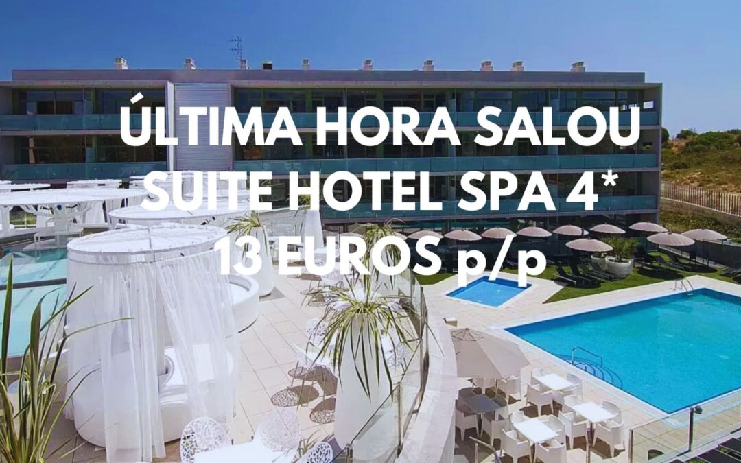 COSTA DORADA ÚLTIMA HORA: Suite Hotel Spa 4* en SALOU frente al mar hasta cuatro pax por SÓLO 13 Euros p/p