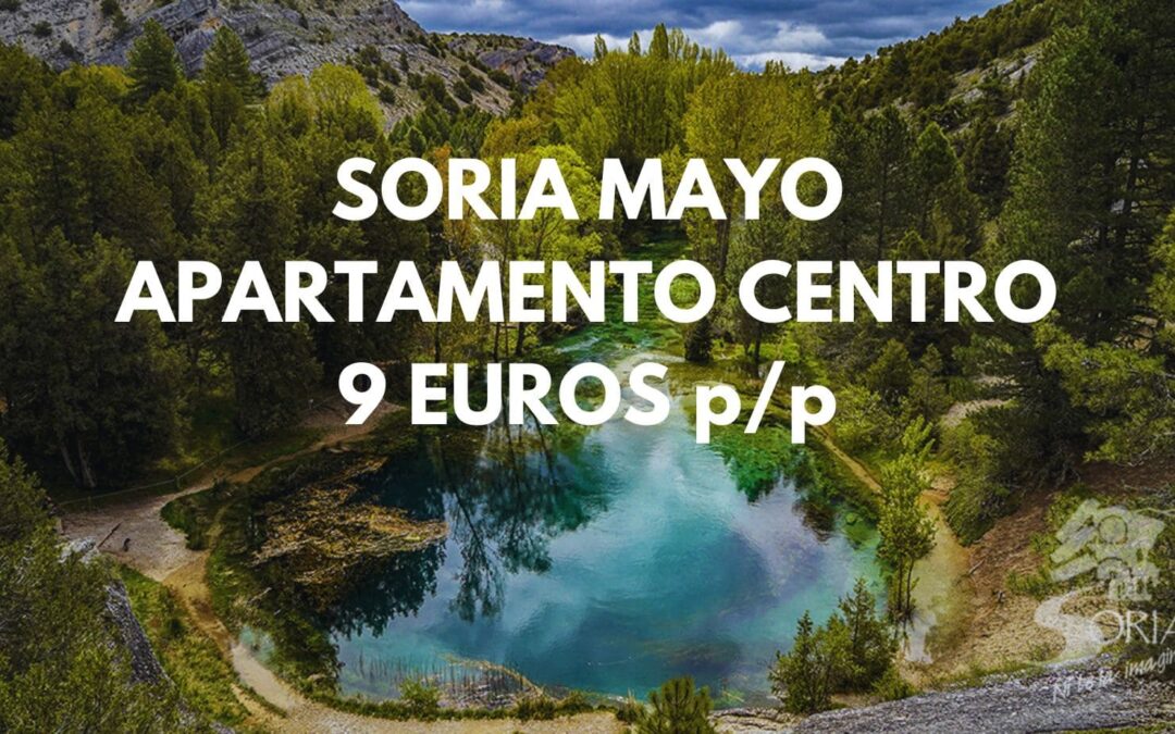 SORIA: Apartamento centro histórico por sólo 9 Euros p/p