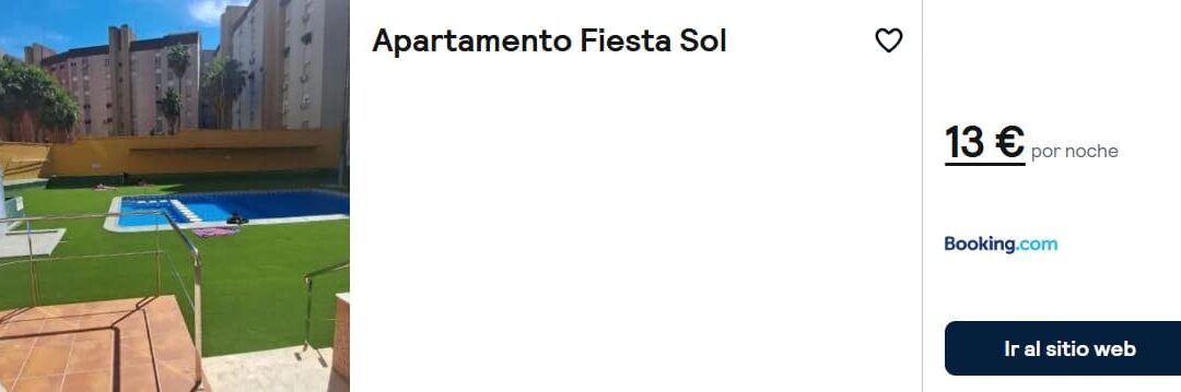 BENIDORM en Junio: Apartahotel con piscina frente a la playa por SÓLO 6 Euros p/p