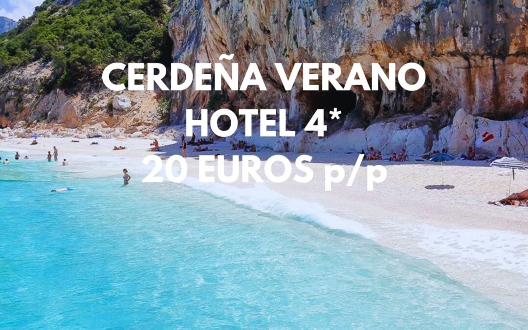 CERDEÑA verano: Hotel 4* cerca de la playa por SÓLO 20 Euros p/p