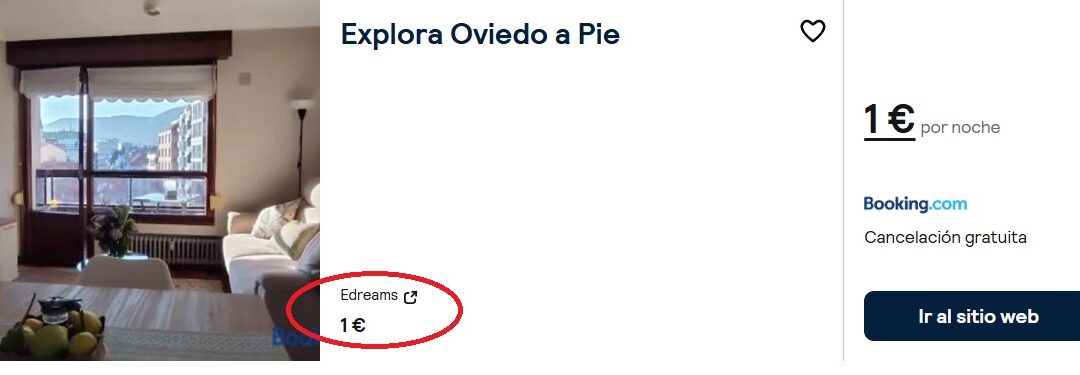 OVIEDO Tarifa Error: Apartamento centro histórico hasta cuatro pax SÓLO 1 Euro