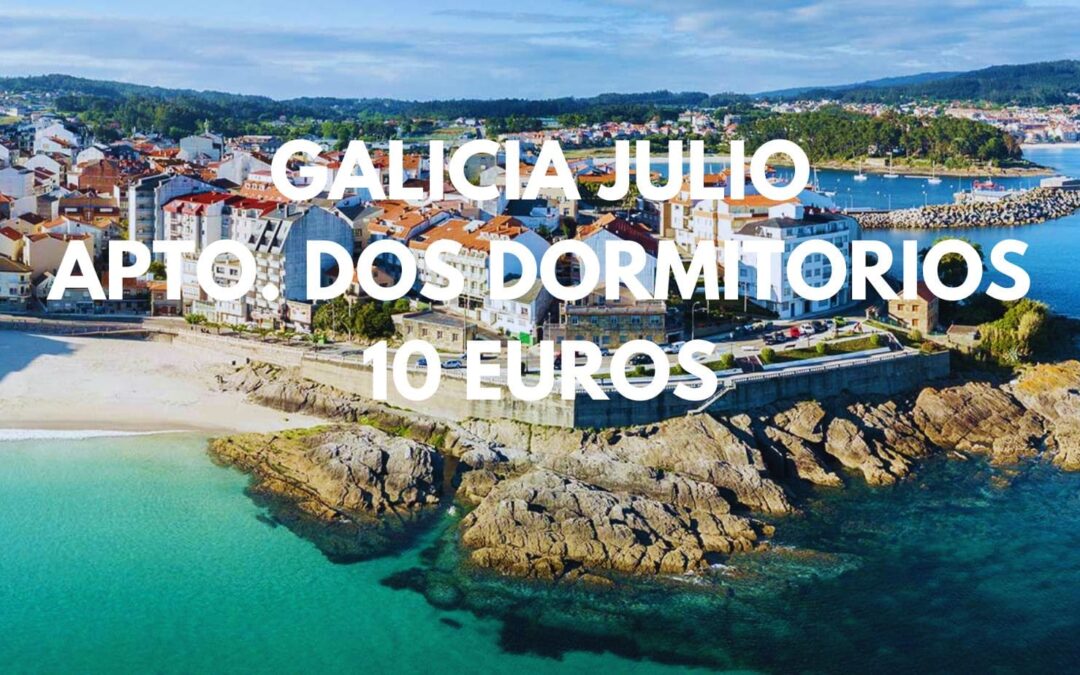 GALICIA JULIO: Apartamento dos dormitorios en PONTEVEDRA por SÓLO 10 Euros