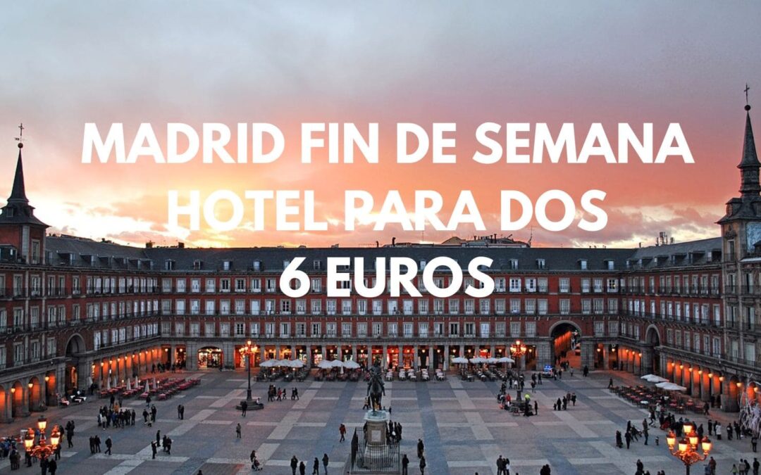 MADRID Fin de semana: Alojamiento con piscina para dos por SOLO 6 Euros