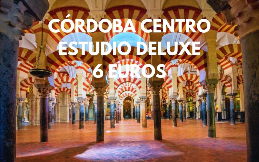 CÓRDOBA centro histórico: Estudio de LUJO para dos por SÓLO 6 Euros