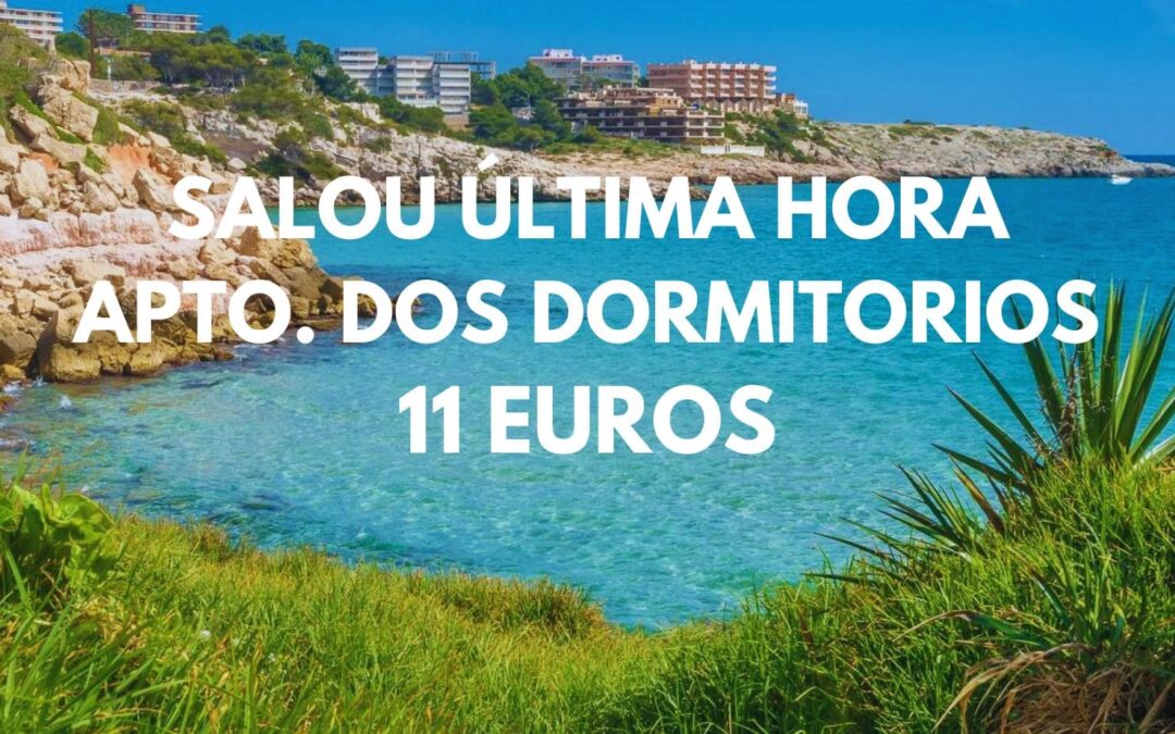 SALOU ÚLTIMA HORA: Apartamento dos dormitorios junto playa hasta cuatro pax SÓLO 11 Euros