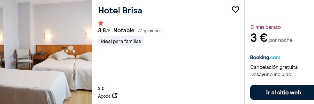 GALICIA Septiembre: Hotel en A Coruña JUNTO PLAYA con desayuno hasta tres pax SÓLO 3 Euros
